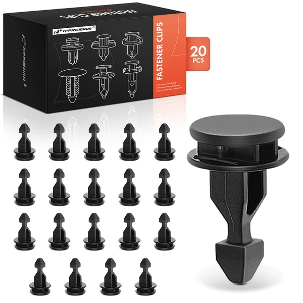 2015-2023 Acura TLX 20 Pcs Nylon Black Engine Cover Retainer A-Premium APRCF2348