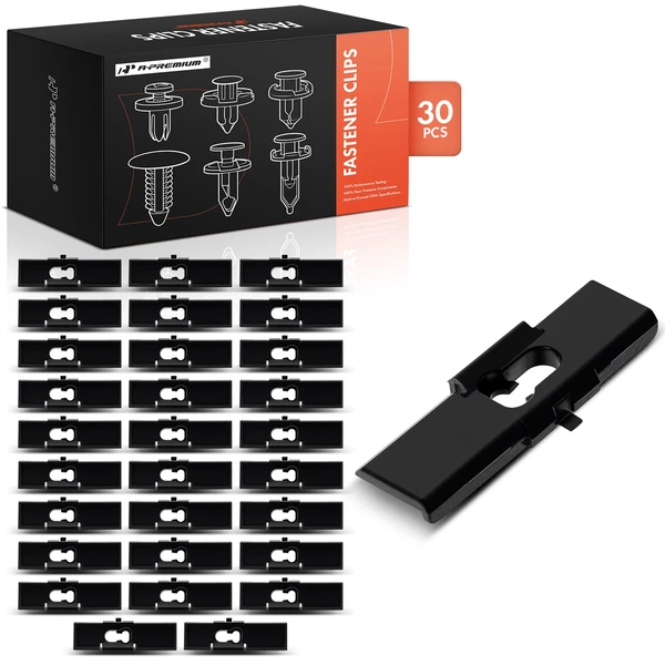 1987-1992 Cadillac Brougham 30 Pcs Nylon Black Molding Clip A-Premium APRCF2355