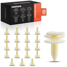 1982-2002 Pontiac Firebird 20 Pcs Nylon White Door Trim Panel Retainer A-Premium APRCF2387