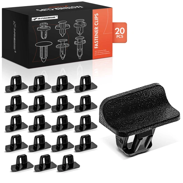 2015-2021 Cadillac Escalade 20 Pcs Nylon Black Bumper Molding Clip A-Premium APRCF2414