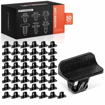 50 Pcs 11mm Nylon Bumper Moulding Retainer Clip