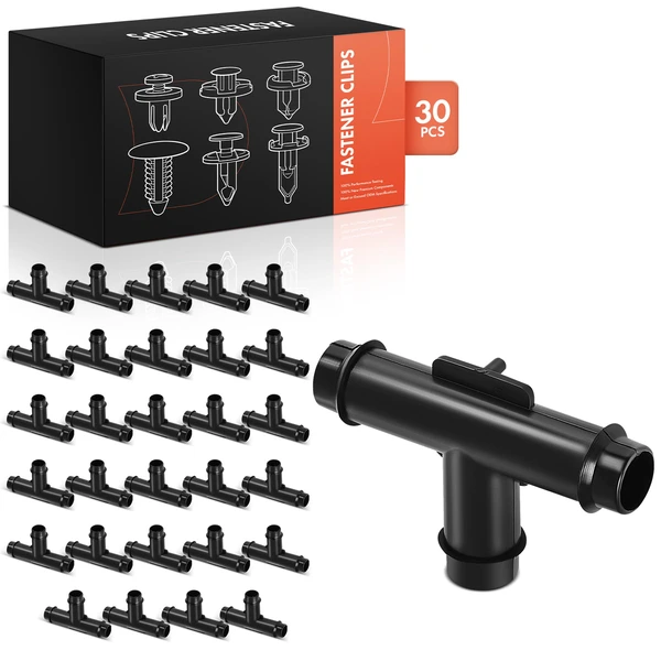 1993-1996 Oldsmobile Silhouette 30 Pcs Nylon Black Tee Connector Hose Vacuum A-Premium APRCF2460