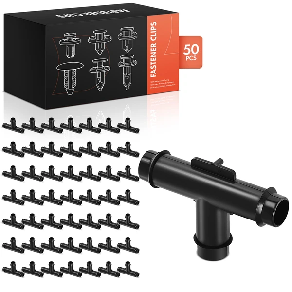 1993-1996 Oldsmobile Silhouette 50 Pcs Nylon Black Tee Connector Hose Vacuum A-Premium APRCF2461