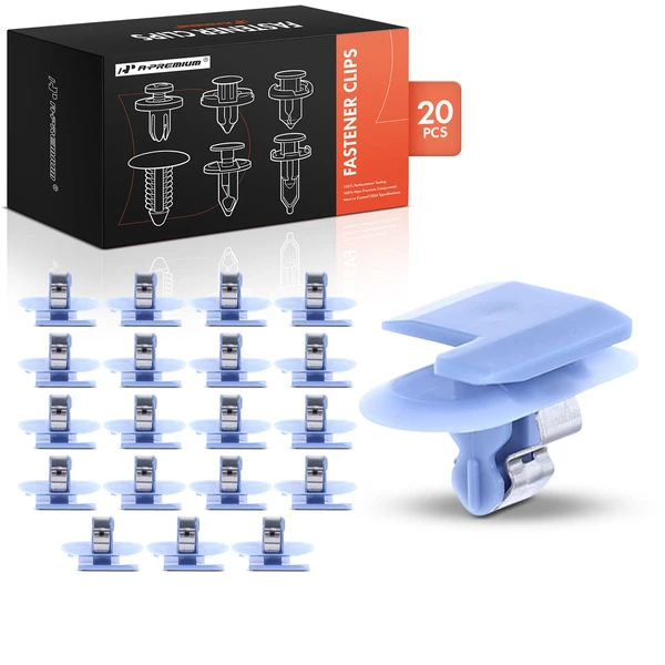 2010-2016 Buick LaCrosse 20 Pcs Nylon Blue Windshield Pillar & Interior & Trunk Trim A-Premium APRCF1652