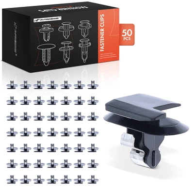 50 Pcs Nylon Windshield Pillar & Interior Trunk Trim Fastener Clips