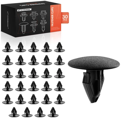 30 Pcs 8mm Nylon Front Fender Retainer Clips