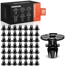 50 Pcs 14mm Nylon Rocker Moulding & Door Sill Spacer Cover Retainer Clips