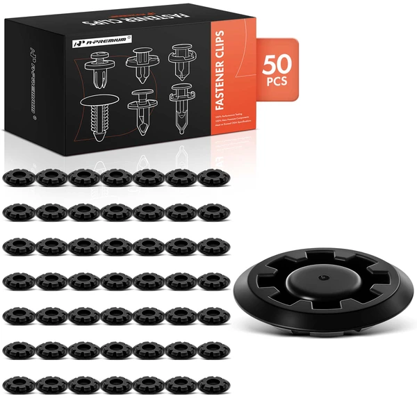 2018-2021 Toyota Camry 50 Pcs 22mm Nylon Black Hole Plug A-Premium APRCF1741