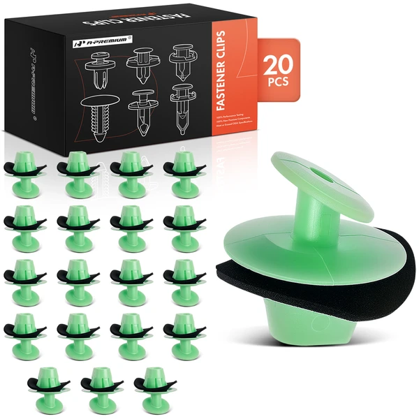 2015-2020 Lexus RC350 20 Pcs Nylon Green Rear Lamp Retainer Clip A-Premium APRCF1781