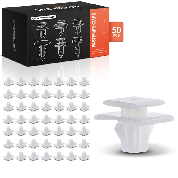 2002-2019 Honda CR-V 50 Pcs Nylon White Lower Outer Door Weatherstrip A-Premium APRCF1792