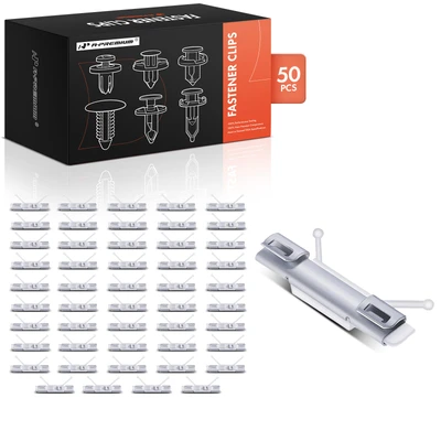 50 Pcs 49mm Pillar & Exterior Trim Glass Weatherstrip Molding Clips