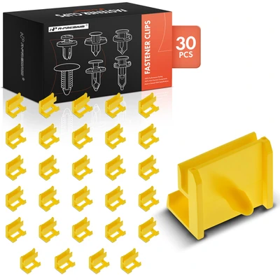 30 Pcs 6mm Nylon Rocker Panel & Wheel Housing Trim Cover Retainer Clips