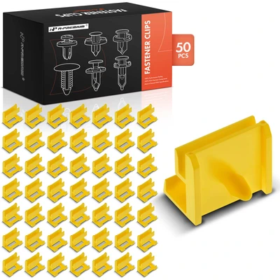 50 Pcs 6mm Nylon Rocker Panel & Wheel Housing Trim Cover Retainer Clips