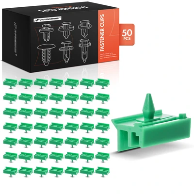 50 Pcs 6mm Nylon Rocker Panel & Wheel Housing Trim Cover Retainer Clips