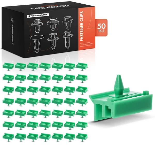 2006-2010 BMW 550i 50 Pcs Nylon Green Rocker Panel & Wheel Housing Trim Cover A-Premium APRCF1804