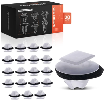 20 Pcs 12mm Clips Front Door Lower Exterior Trim Fastener