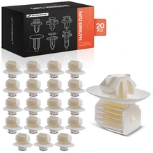 20 Pcs Nylon Windshield Pillar Trim Retainer Clips