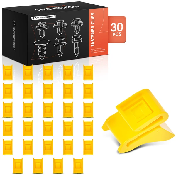 2013 INFINITI FX37 30 Pcs Nylon Yellow Bumper Cover Retainer A-Premium APRCF1866