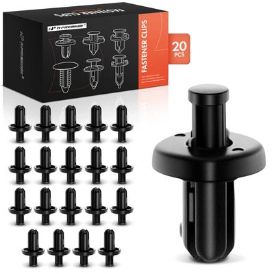 20 Pcs 5mm Plastic Bumper Cover Retainer Clips
