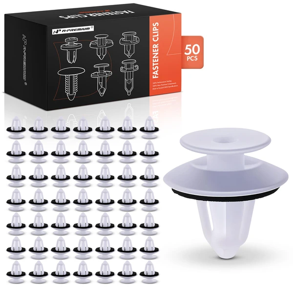 2010-2018 Mercedes-Benz Sprinter 3500 50 Pcs Nylon White Tailgate Garnish Retainer A-Premium APRCF1885