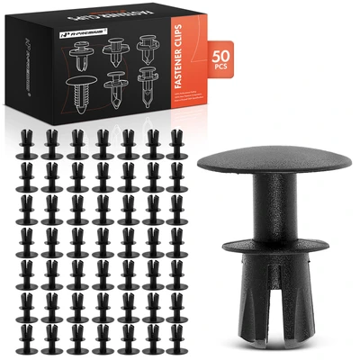 50 Pcs 8mm Exterior Pillar Molding Retainer