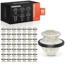 2008-2023 Mercedes-Benz C300 50 Pcs Nylon White Rocker Molding Clip A-Premium APRCF2005