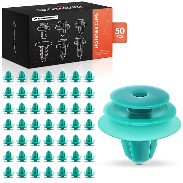 2016-2020 Kia Optima 50 Pcs Nylon Green Door Panel & Interior Trim & Garnish Retainer A-Premium APRCF2017