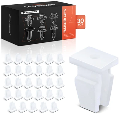 30 Pcs M3.5 Screw Size Nylon Bumper Grommet Retainer Clips