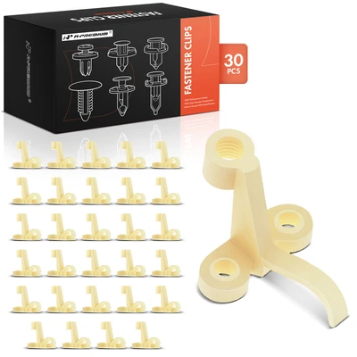 30 Pcs Headlight Adjusting Screw & Nuts Assembly Retainer Clip