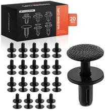 20 Pcs Fender Moulding Retainer Clip Push-Type