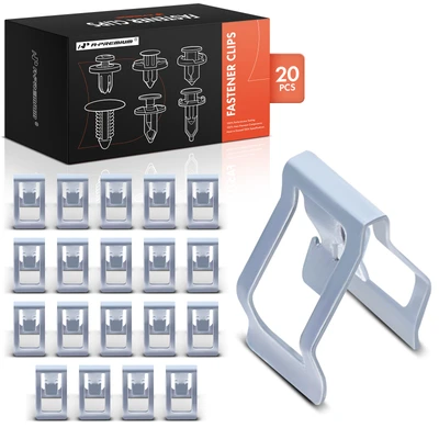 20 Pcs 12.5mm Nylon Door & Dash Panel Fastener Clips