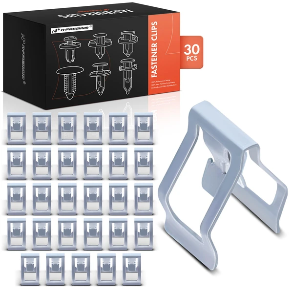2012-2022 Lamborghini Aventador 30 Pcs Zinc Silver Door & Dash Panel Clip A-Premium APRCF2860
