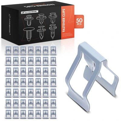 50 Pcs 12.5mm Nylon Door & Dash Panel Fastener Clips