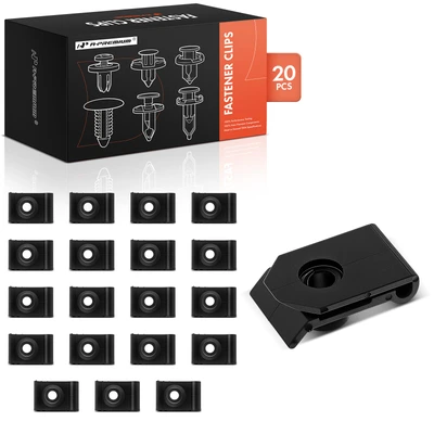 20 Pcs Screw Nylon Hood Fender Wheel Housing Clip