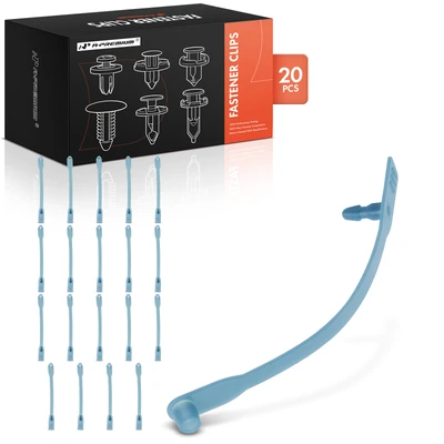 20 Pcs 6mm Nylon Cable Strap Push Mount Wire Tie Clips