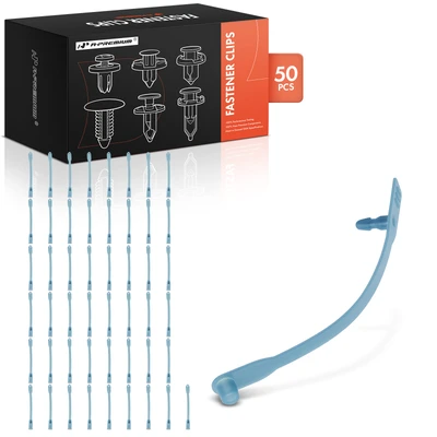 50 Pcs 6mm Nylon Cable Strap Push Mount Wire Tie Clips