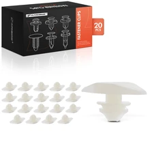 1979-1989 Honda Accord 20 Pcs Nylon White Weatherstrip Retainer Clip A-Premium APRCF2778