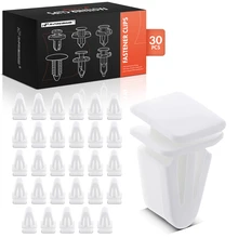 1979-1982 Honda Prelude 30 Pcs 10mm Nylon White Door Panel Retainer Clip A-Premium APRCF2782