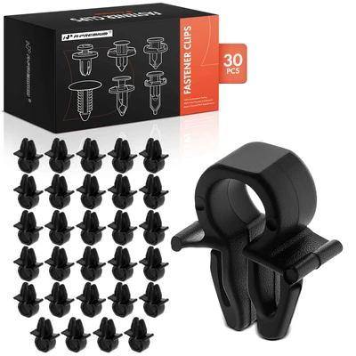 30 Pcs 5mm Nylon Tube Cable Routing Clip Mount Retainer