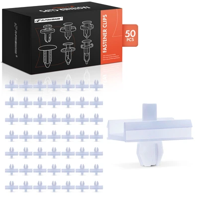 50 Pcs 7mm Nylon Side Moulding Retainer Clips