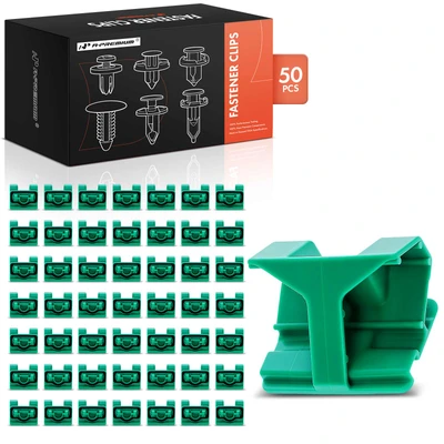 50 Pcs 44mm Rocker Moulding Skirt Fastening Clip with Seal Fasteners