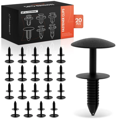 20 Pcs 7.5mm Rocker Moulding Push Type Retainer Clips