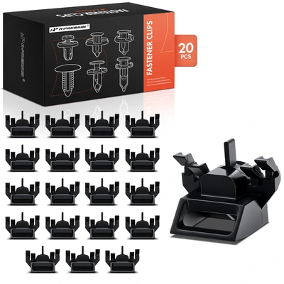 20 Pcs Nylon Fender Liner Self-Threading Flange Nut