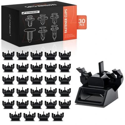 30 Pcs Nylon Fender Liner Self-Threading Flange Nut