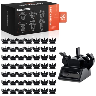 50 Pcs Nylon Fender Liner Self-Threading Flange Nut