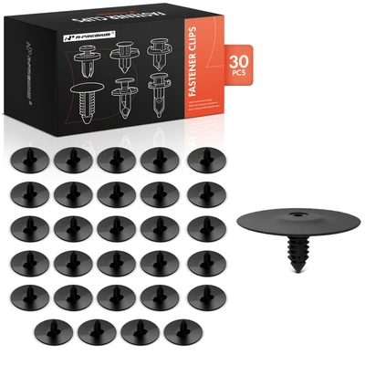 30 Pcs 7.94mm Nylon Hood Insulation Retainer Clips