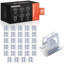 30 Pcs 10mm Fasteners Belt Moulding Clip