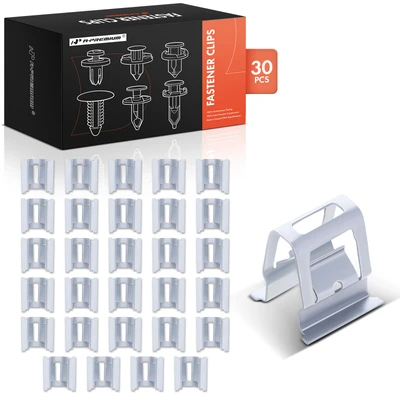 30 Pcs 10mm Fasteners Belt Moulding Clip