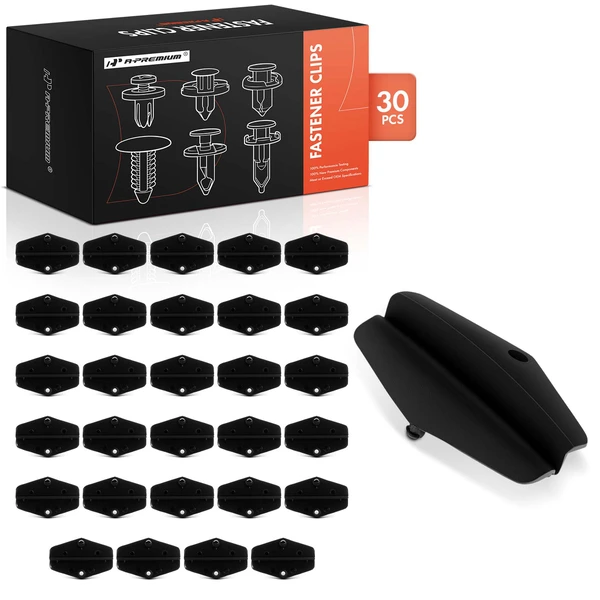 1980-1985 Oldsmobile Delta 88 30 Pcs Nylon Black Door Window Guide A-Premium APRCF3469