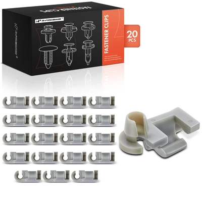 20 Pcs 4mm Nylon Left Tailgate Door Lock Rod Retainer Clip